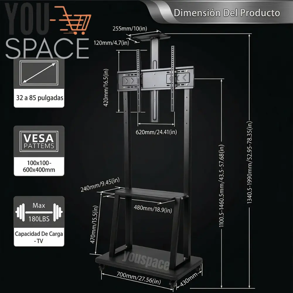 soporte de tv tipo pedestal con ruedas soporte de tv tipo pedestal con ruedas