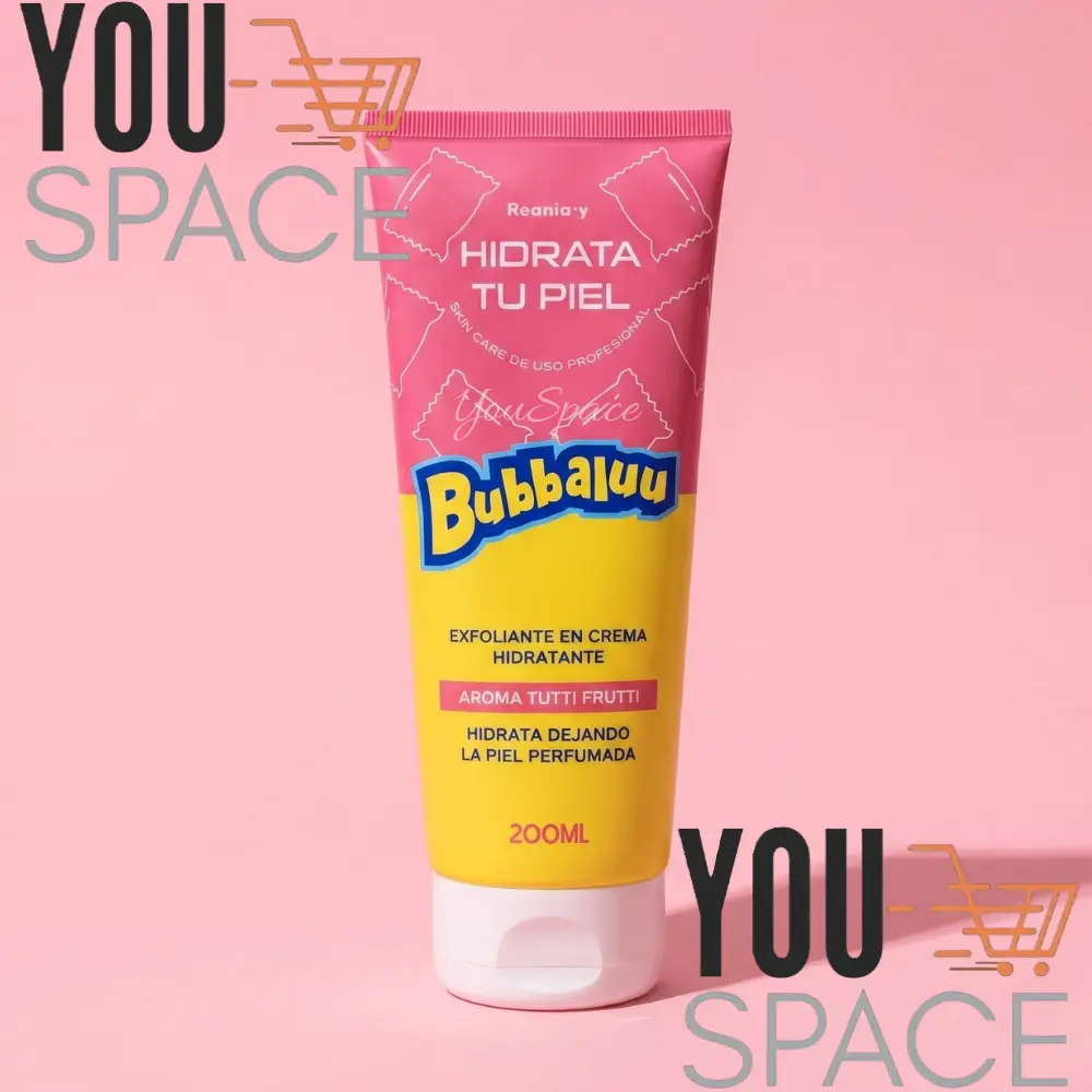 kit bubbaluu corporal tutti frutti 7 productos + bolso cosmetiquero kit bubbaluu corporal tutti frutti 7 productos + bolso cosmetiquero