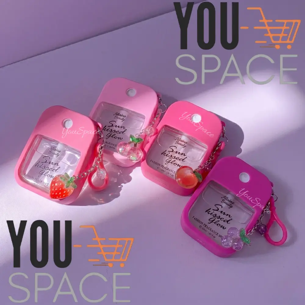 perfumes portatil llavero con shimmer minina beauty 38ml perfumes portatil llavero con shimmer minina beauty 38ml