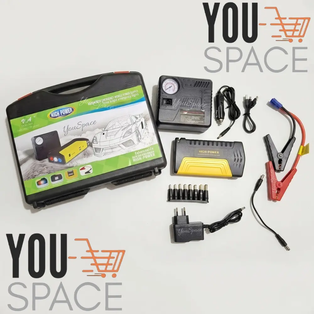 partidor de bateria + compresor cargador usb 12v partidor de bateria + compresor cargador usb 12v