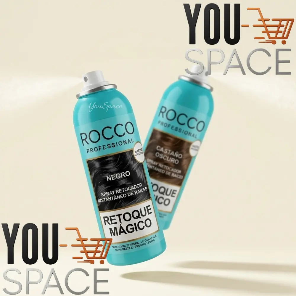 spray retocador instantaneo de raices rocco 75ml spray retocador instantaneo de raices rocco 75ml