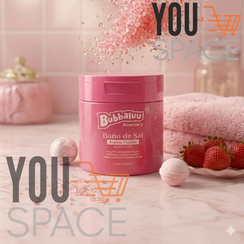bubbaluu exfoliante facial baÑo de sal 500ml bubbaluu exfoliante facial baÑo de sal 500ml