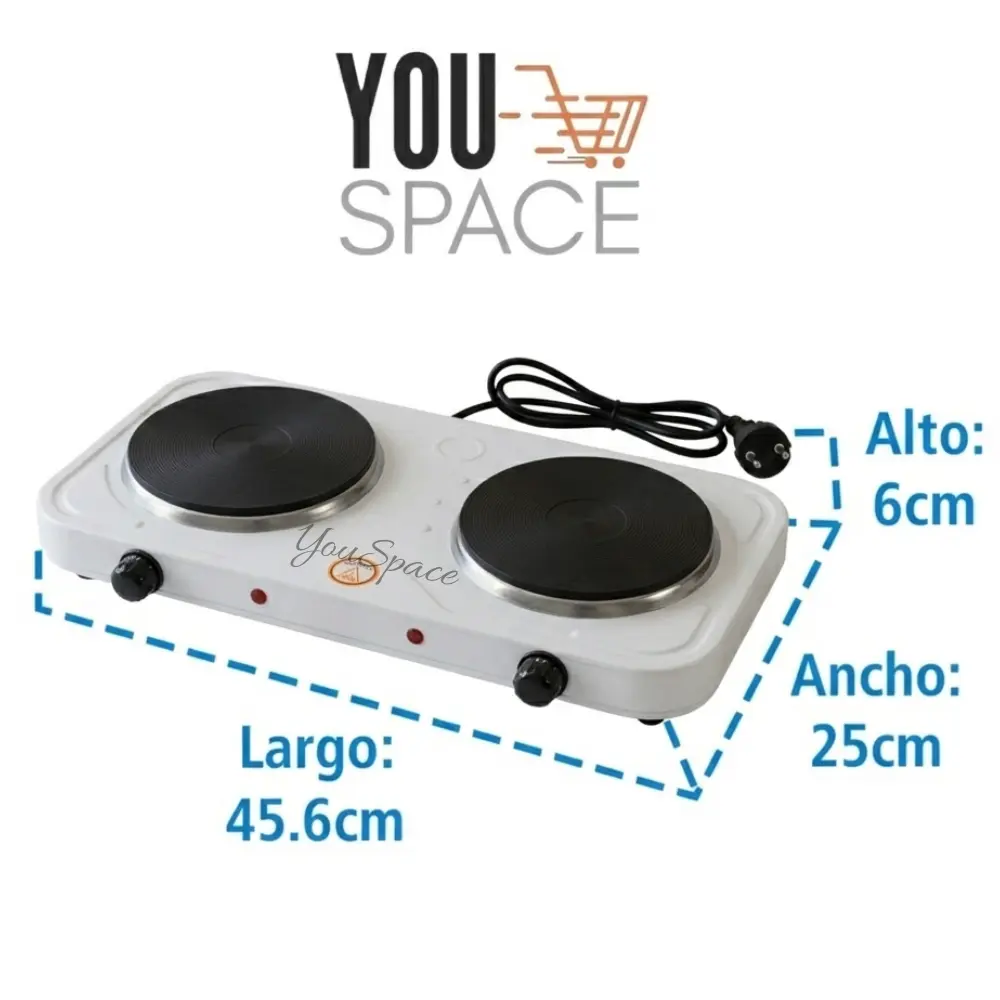 cocina encimera electrica de 2 platos blanca cocina encimera electrica de 2 platos blanca
