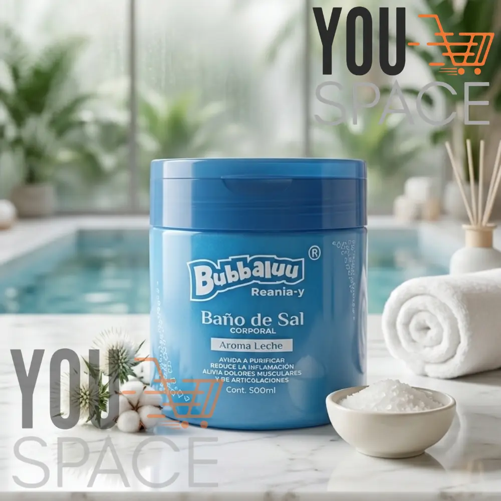 bubbaluu exfoliante corporal baÑo de sal 500ml bubbaluu exfoliante corporal baÑo de sal 500ml