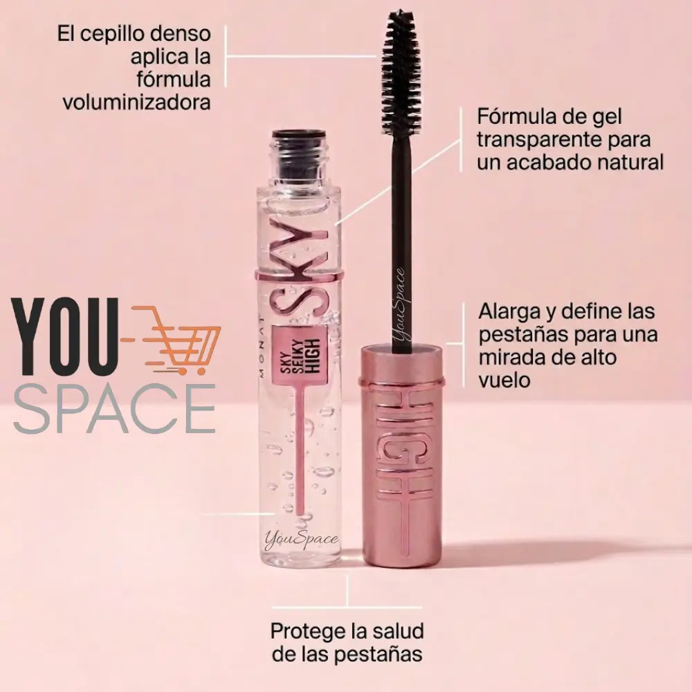 mascara de pestaÑas hidratante transparente sky high mascara de pestaÑas hidratante transparente sky high