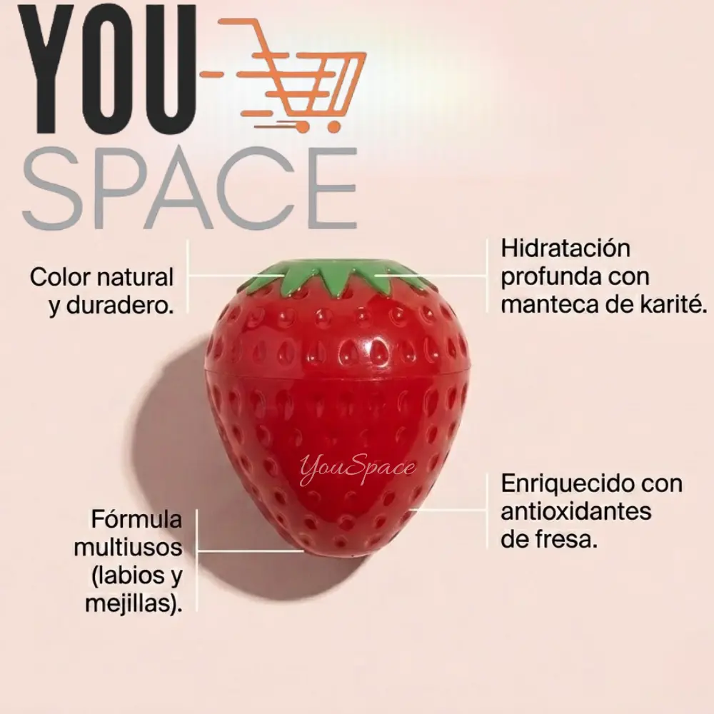 balsamo labial hidratante de frutilla balsamo labial hidratante de frutilla