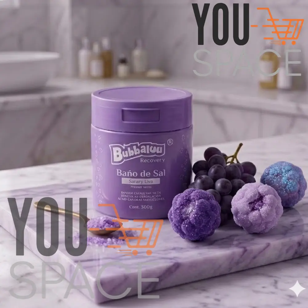bubbaluu exfoliante facial baÑo de sal 500ml bubbaluu exfoliante facial baÑo de sal 500ml