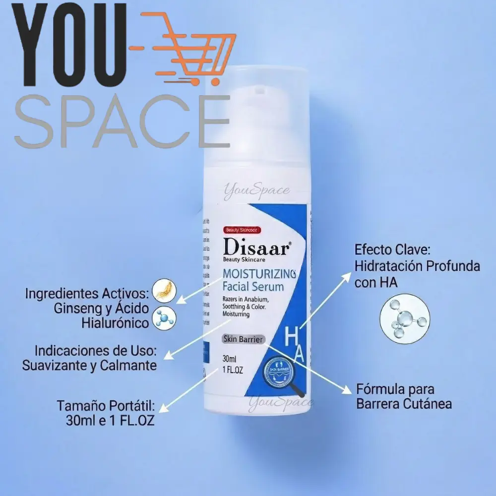 suero facial hidratante disaar 50ml suero facial hidratante disaar 50ml