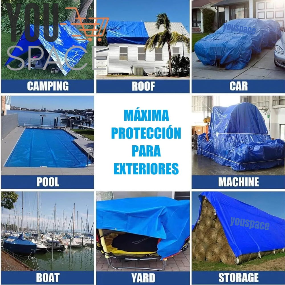 carpa cobertor multiusos 4×4 carpa cobertor multiusos 4×4