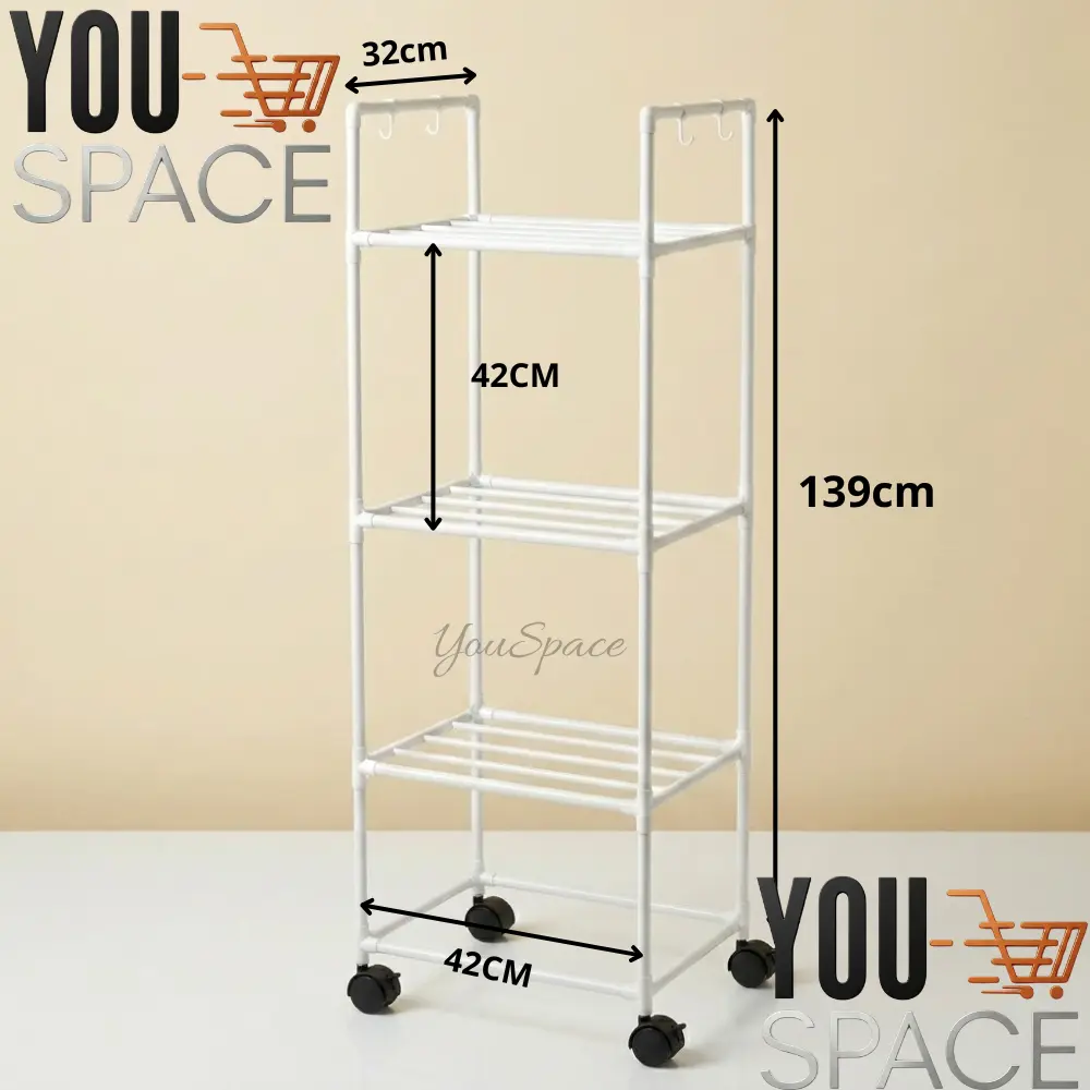 rack organizador tubular con ruedas 4 niveles rack organizador tubular con ruedas 4 niveles
