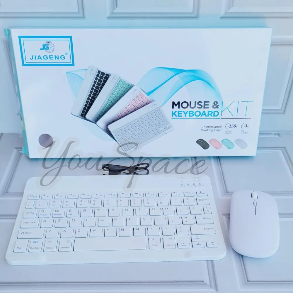 teclado inalambrico con bluetooth + mousse teclado inalambrico con bluetooth + mousse