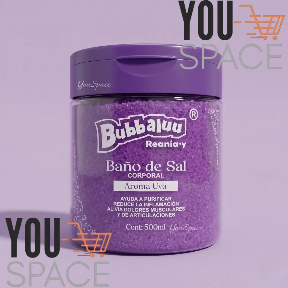 kit bubbaluu corporal uva 7 productos + bolso cosmetiquero kit bubbaluu corporal uva 7 productos + bolso cosmetiquero