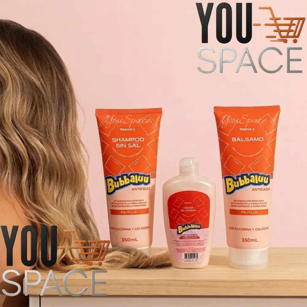 kit capilar basico hidratante bubbaluu 3 productos frutilla kit capilar basico hidratante bubbaluu 3 productos frutilla