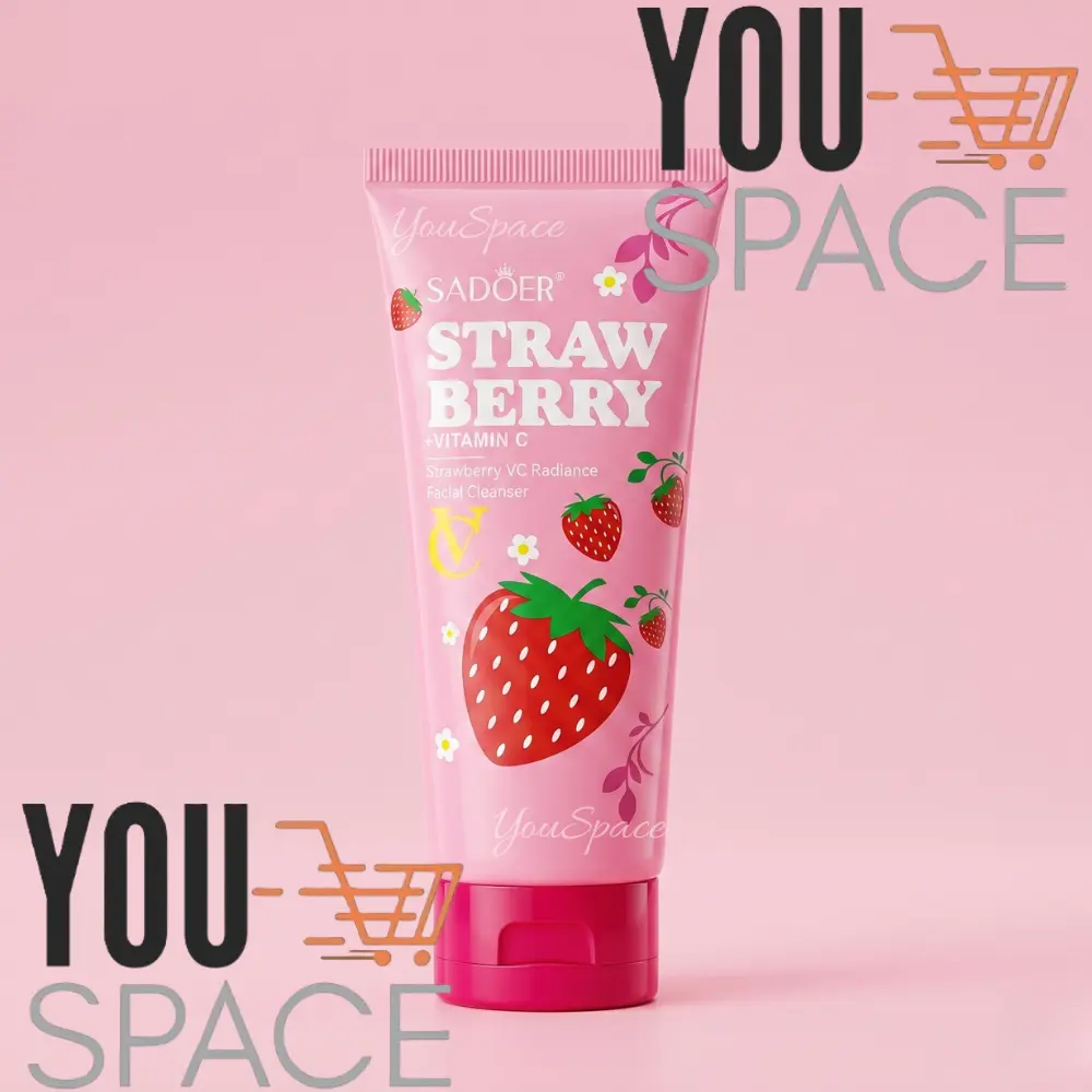 kit cuidado facial strawberry+vitamina c sadoer kit cuidado facial strawberry+vitamina c sadoer
