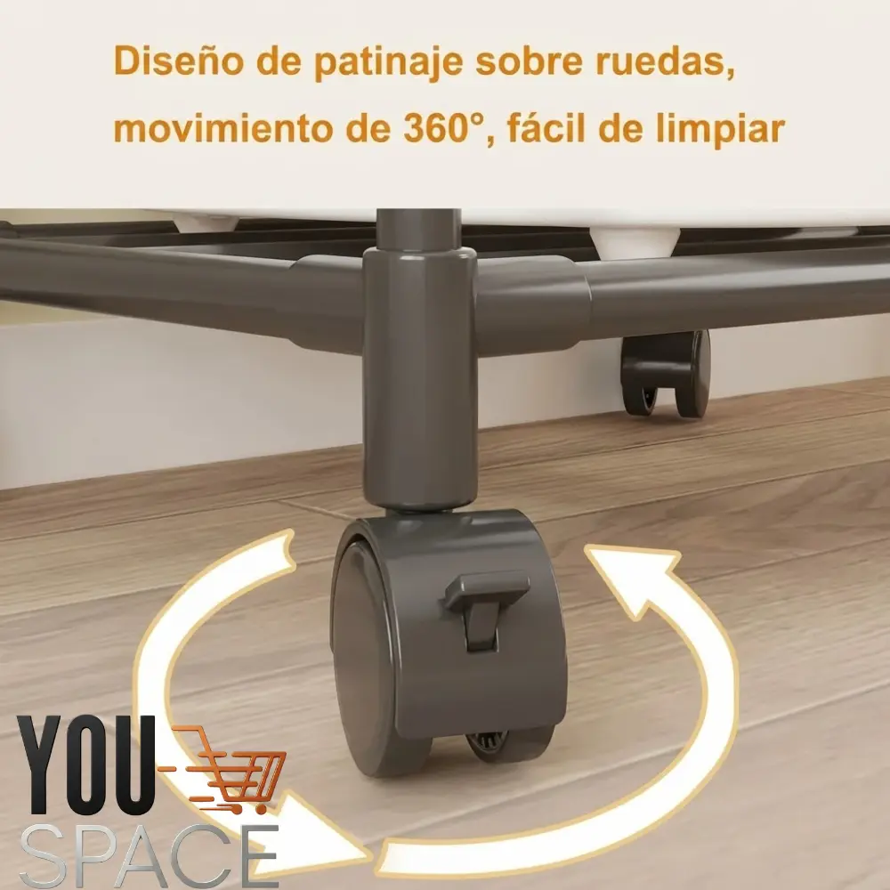 rack organizador tubular con ruedas 4 niveles rack organizador tubular con ruedas 4 niveles