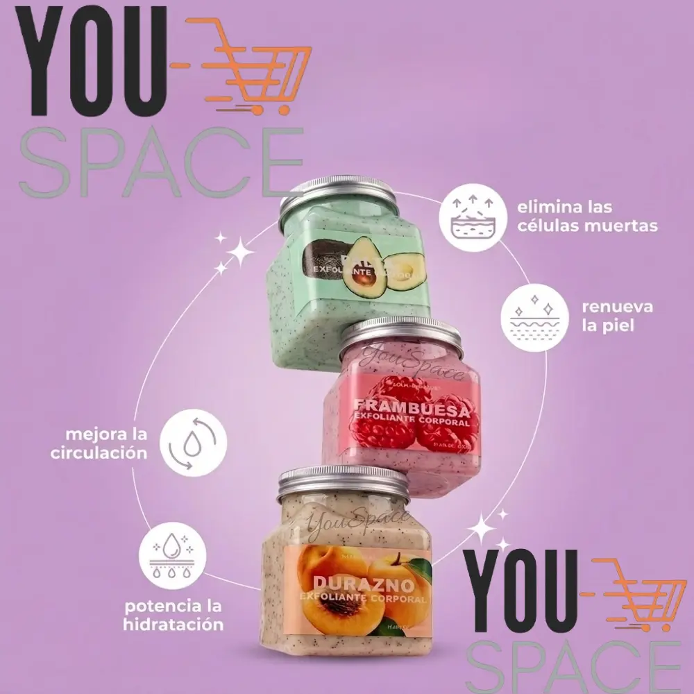exfoliante corporal limpieza profunda max belle 500ml exfoliante corporal limpieza profunda max belle 500ml