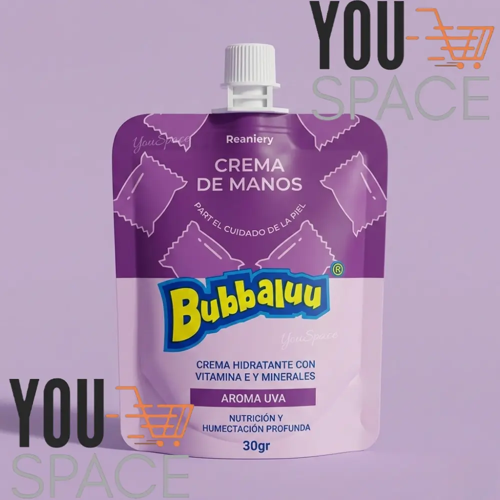 kit bubbaluu corporal uva 7 productos + bolso cosmetiquero kit bubbaluu corporal uva 7 productos + bolso cosmetiquero