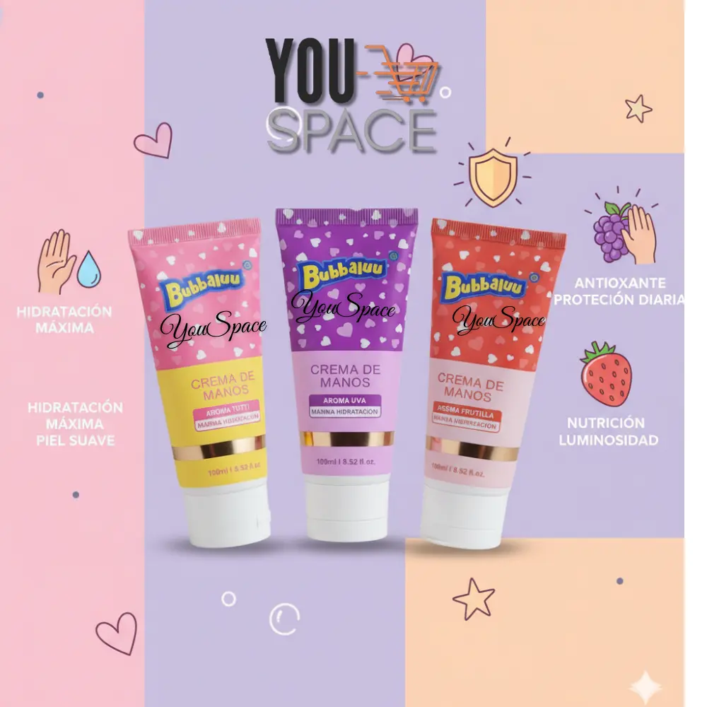 crema de manos bubbaluu 100 ml crema de manos bubbaluu 100 ml