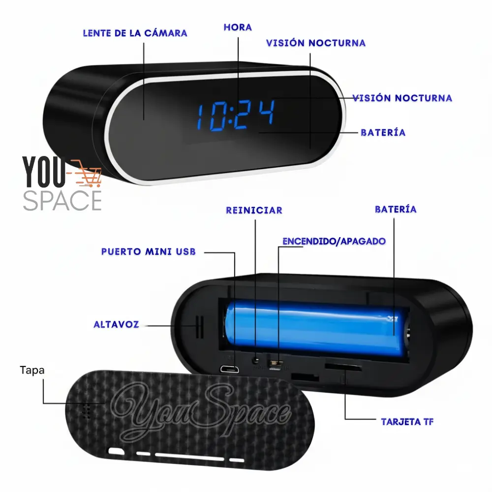 reloj con camara oculta (espia) wifi reloj con camara oculta (espia) wifi