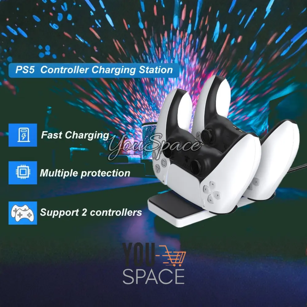 base de carga controles ps5 dock estacion dual usb base de carga controles ps5 dock estacion dual usb