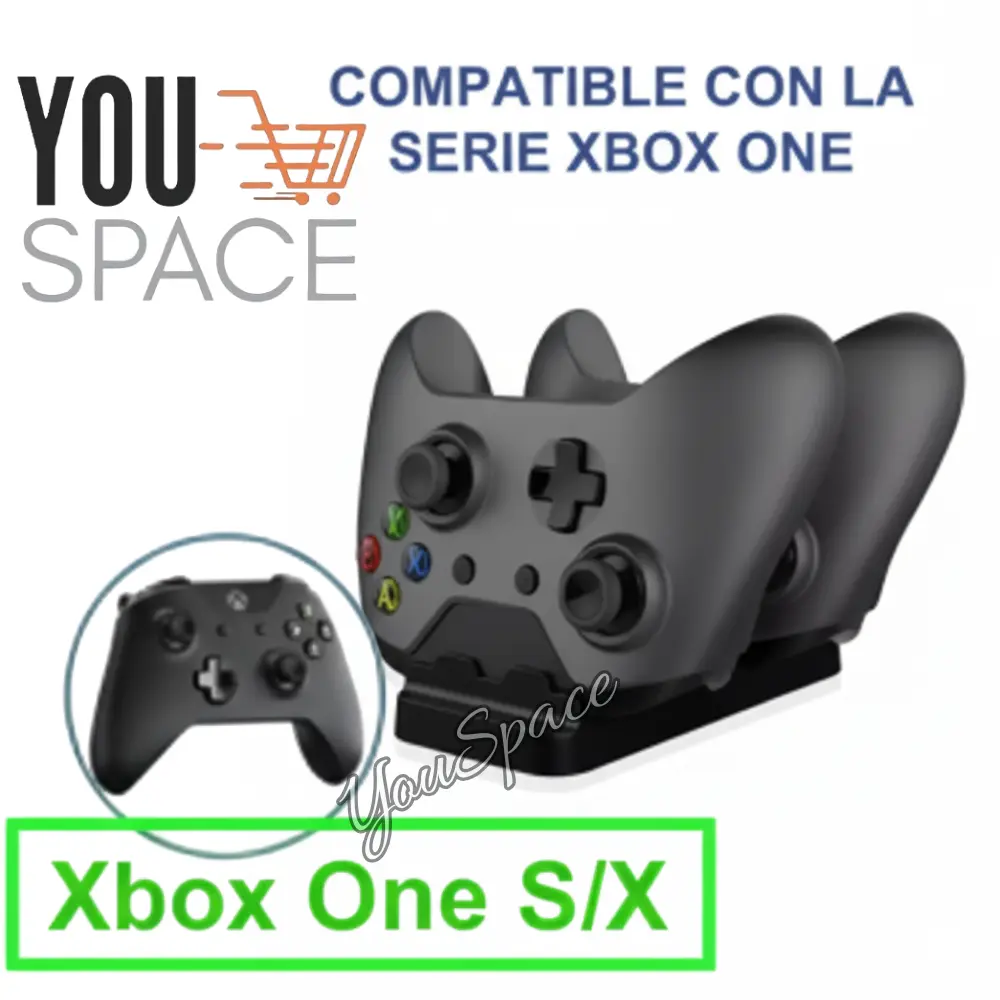 cargador for control xbox one s/x con pilas recargable 800 mah cargador for control xbox one s/x con pilas recargable 800 mah