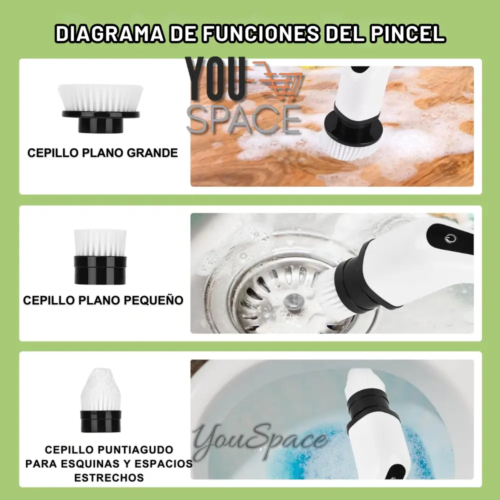 cepillo electrico giratorio multifuncional de limpieza cepillo electrico giratorio multifuncional de limpieza
