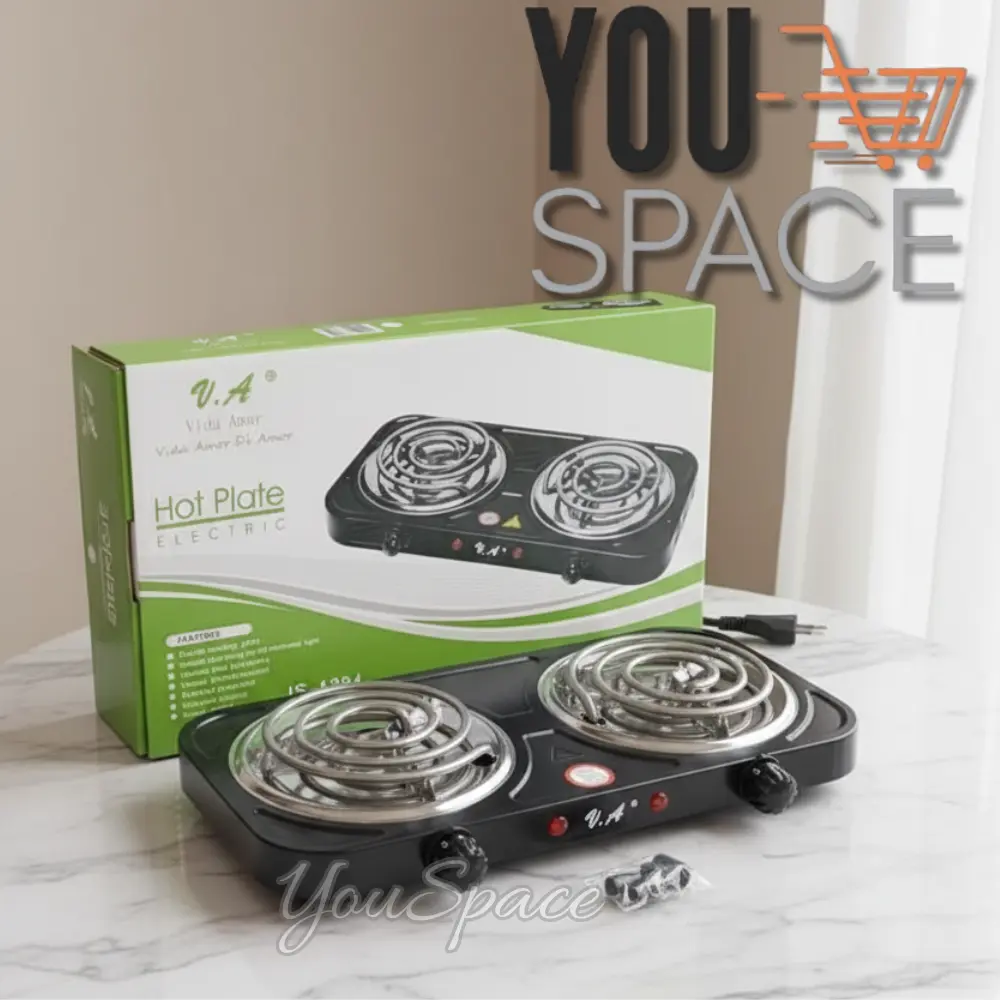 cocina electrica encimera de 2 platos espiral 2000 watts cocina electrica encimera de 2 platos espiral 2000 watts