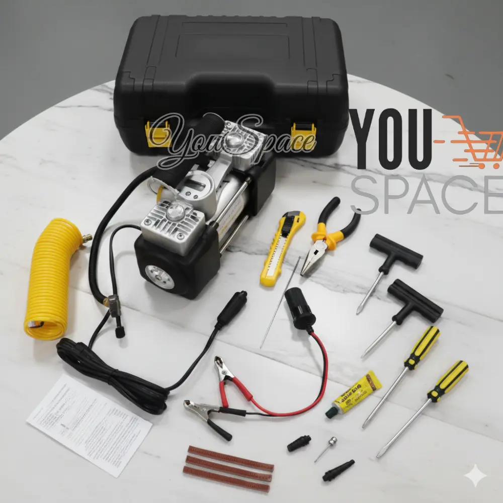 compresor de aire portatil doble cilindro con kit de herramientas compresor de aire portatil doble cilindro con kit de herramientas