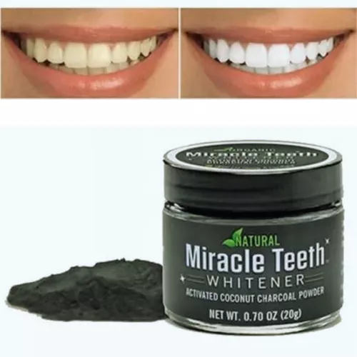 blanqueador dental pasta natural carbon miracle teeth 20grs blanqueador dental pasta natural carbon miracle teeth 20grs
