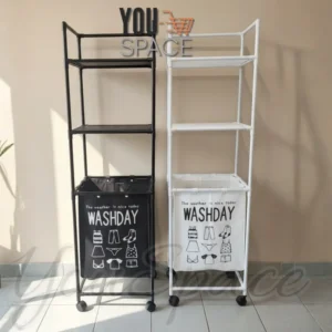 estante organizador con cesta de ropa sucia 4.webp