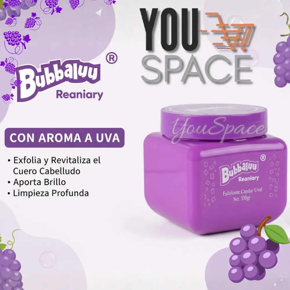 exfoliante capilar de bubbaluu 350gr exfoliante capilar de bubbaluu 350gr