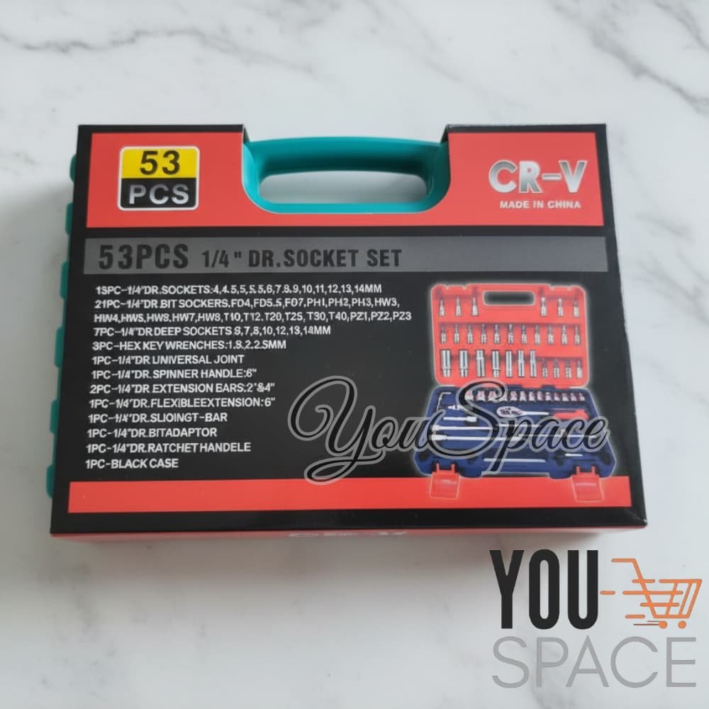 set caja de dados juego herramientas 53 piezas set caja de dados juego herramientas 53 piezas