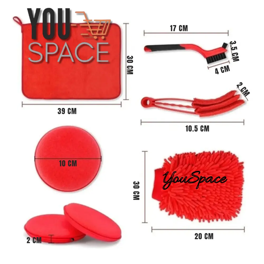 kit de limpieza para auto 16 piezas kit de limpieza para auto 16 piezas