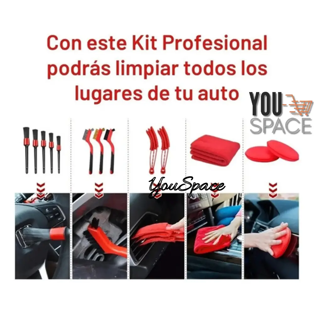 kit de limpieza para auto 16 piezas kit de limpieza para auto 16 piezas