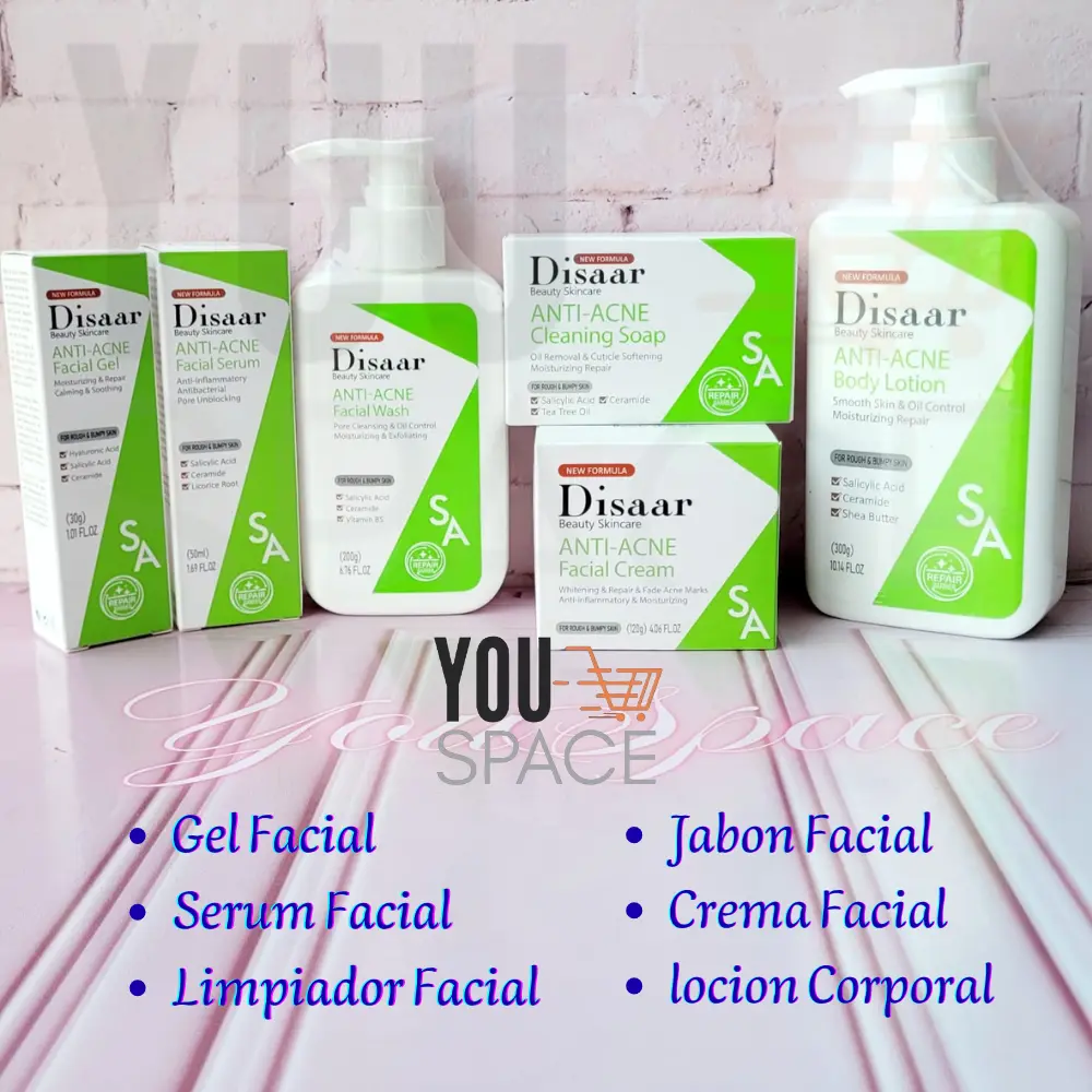 kit facial anti acne elimina acne disaar kit facial anti acne elimina acne disaar