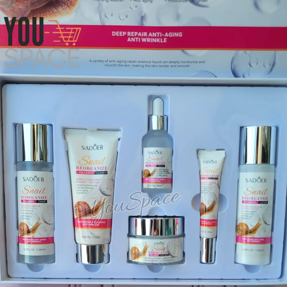 kit facial skincare colageno y baba de caracol kit facial skincare colageno y baba de caracol