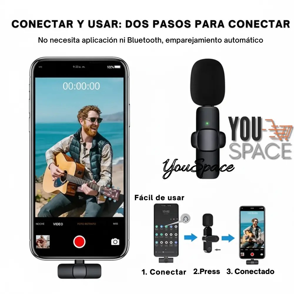 microfono lavalier inalambrico de solapa tipo c microfono lavalier inalambrico de solapa tipo c