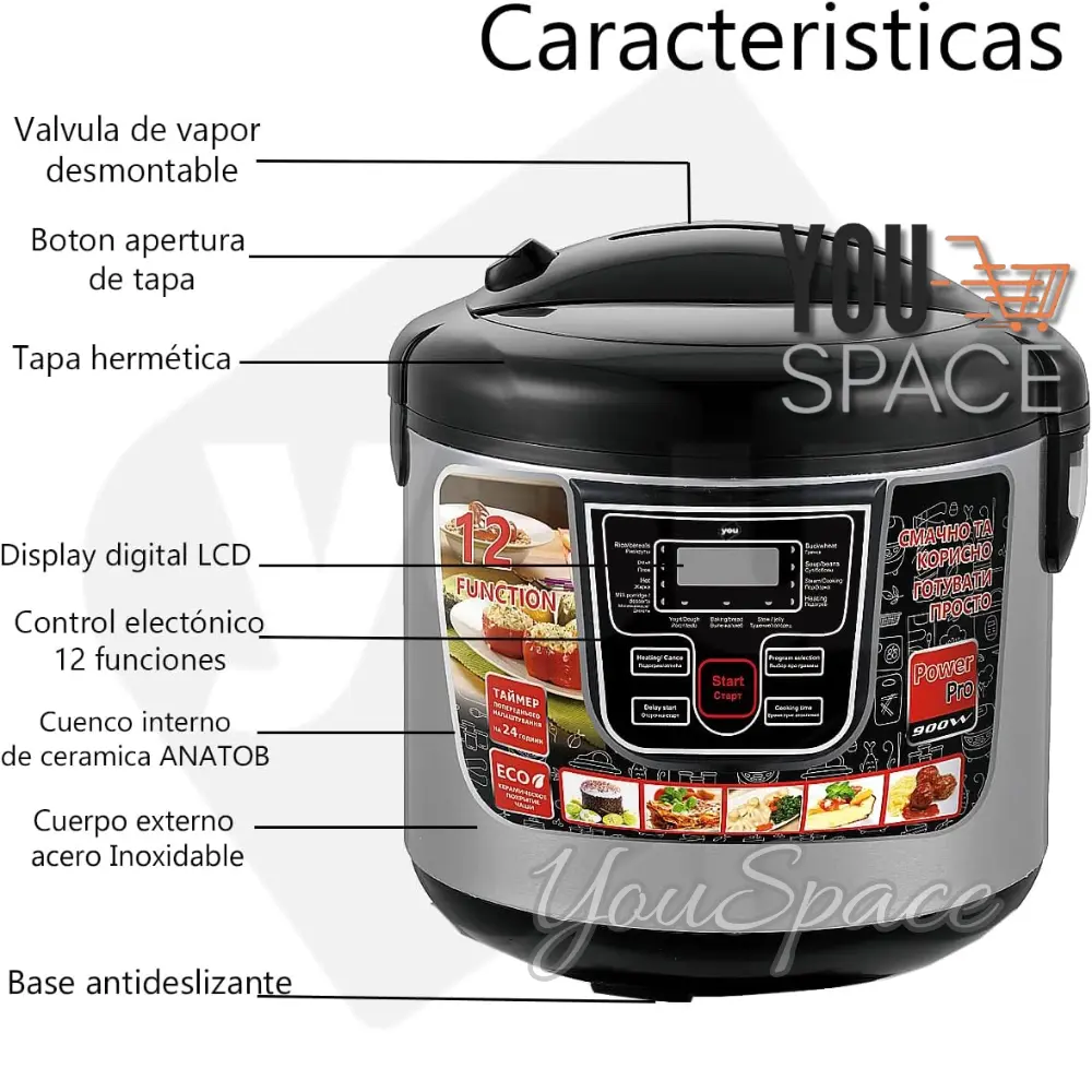 olla arrocera multifuncional 5l 12 funciones olla arrocera multifuncional 5l 12 funciones