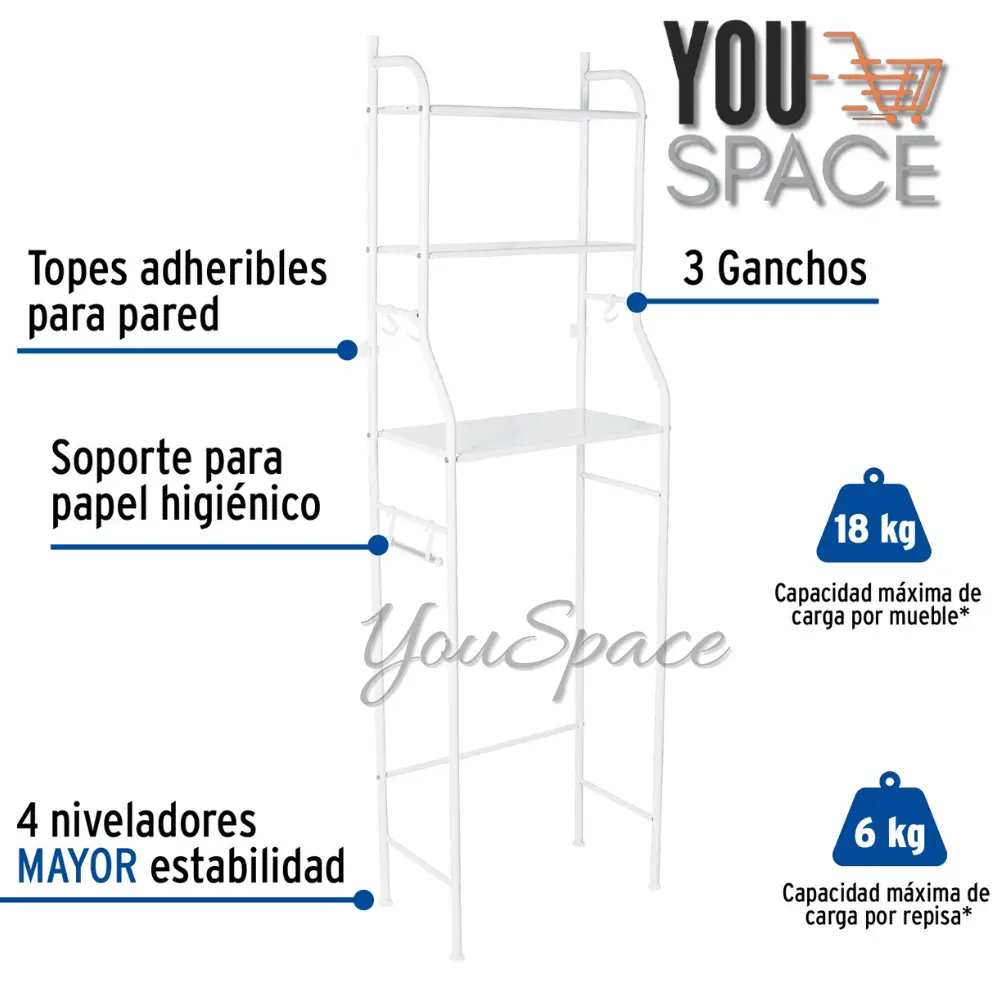 organizador de baÑo de 3 niveles organizador de baÑo de 3 niveles