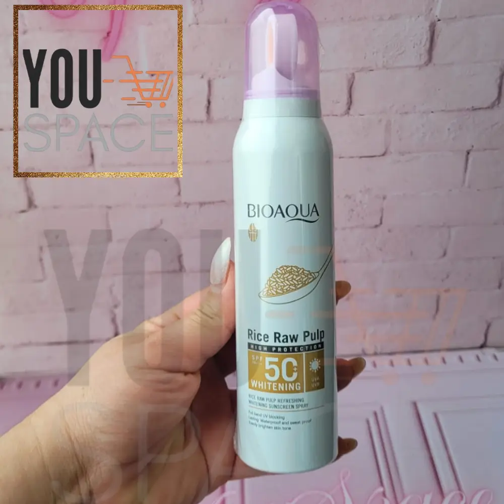 protector solar en spray bioaqua de arroz spf 50+ protector solar en spray bioaqua de arroz spf 50+
