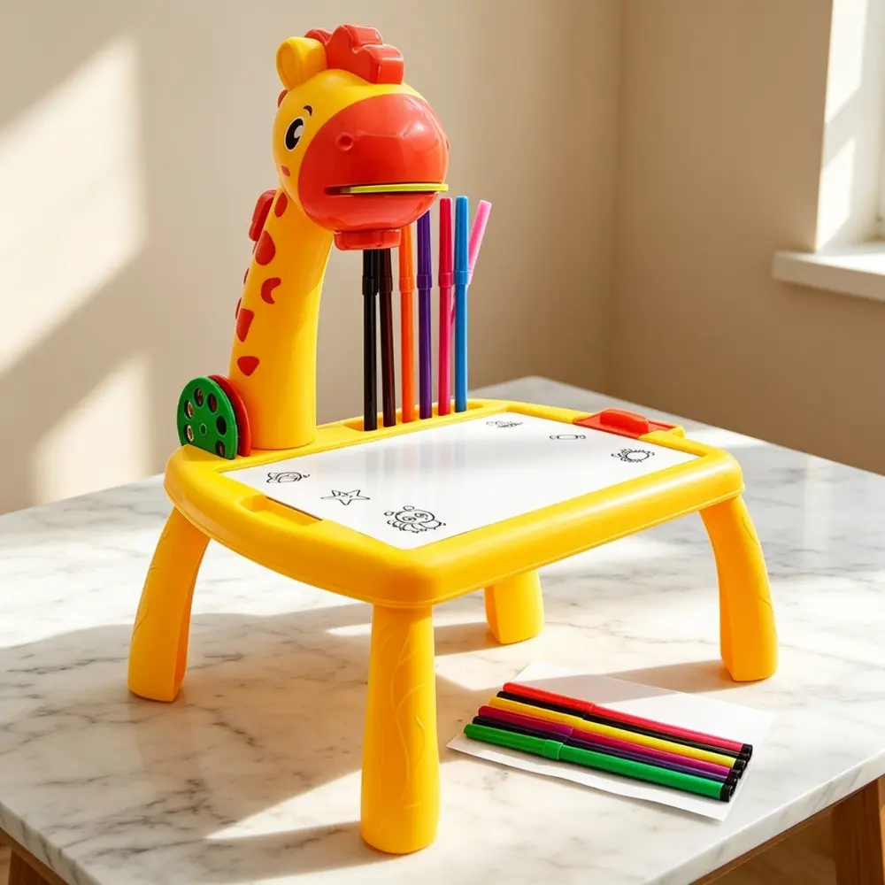 jirafa proyector mesa de dibujo didactico infantil jirafa proyector mesa de dibujo didactico infantil