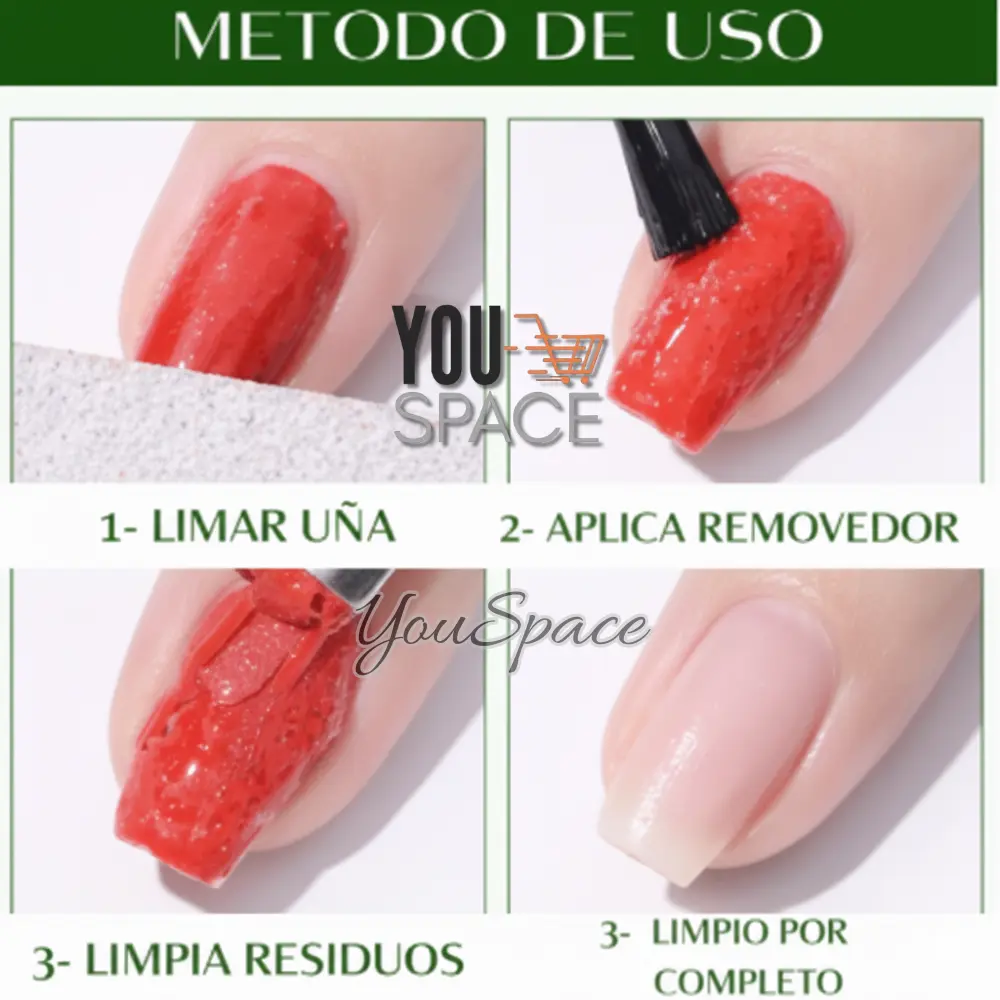 removedor de esmalte de uÑas permanentes 15ml removedor de esmalte de uÑas permanentes 15ml