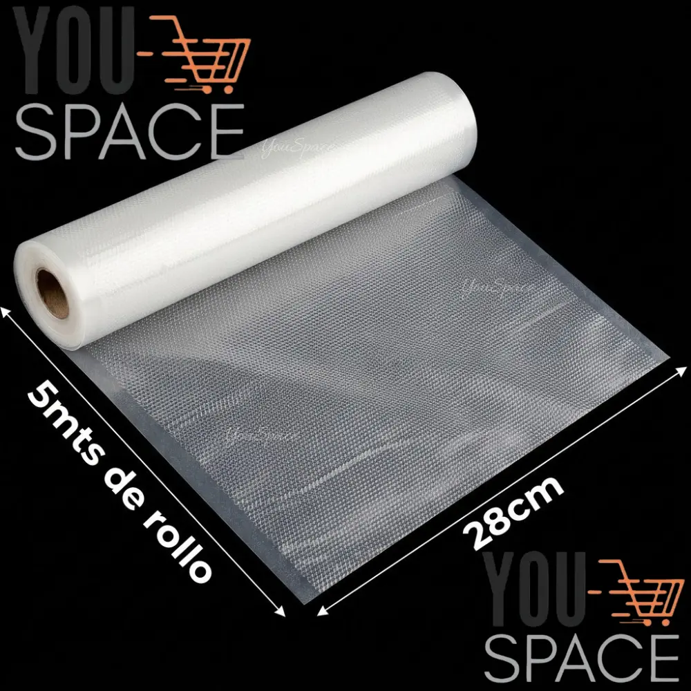 rollo 5 metros de bolsas para sellador al vacio rollo 5 metros de bolsas para sellador al vacio