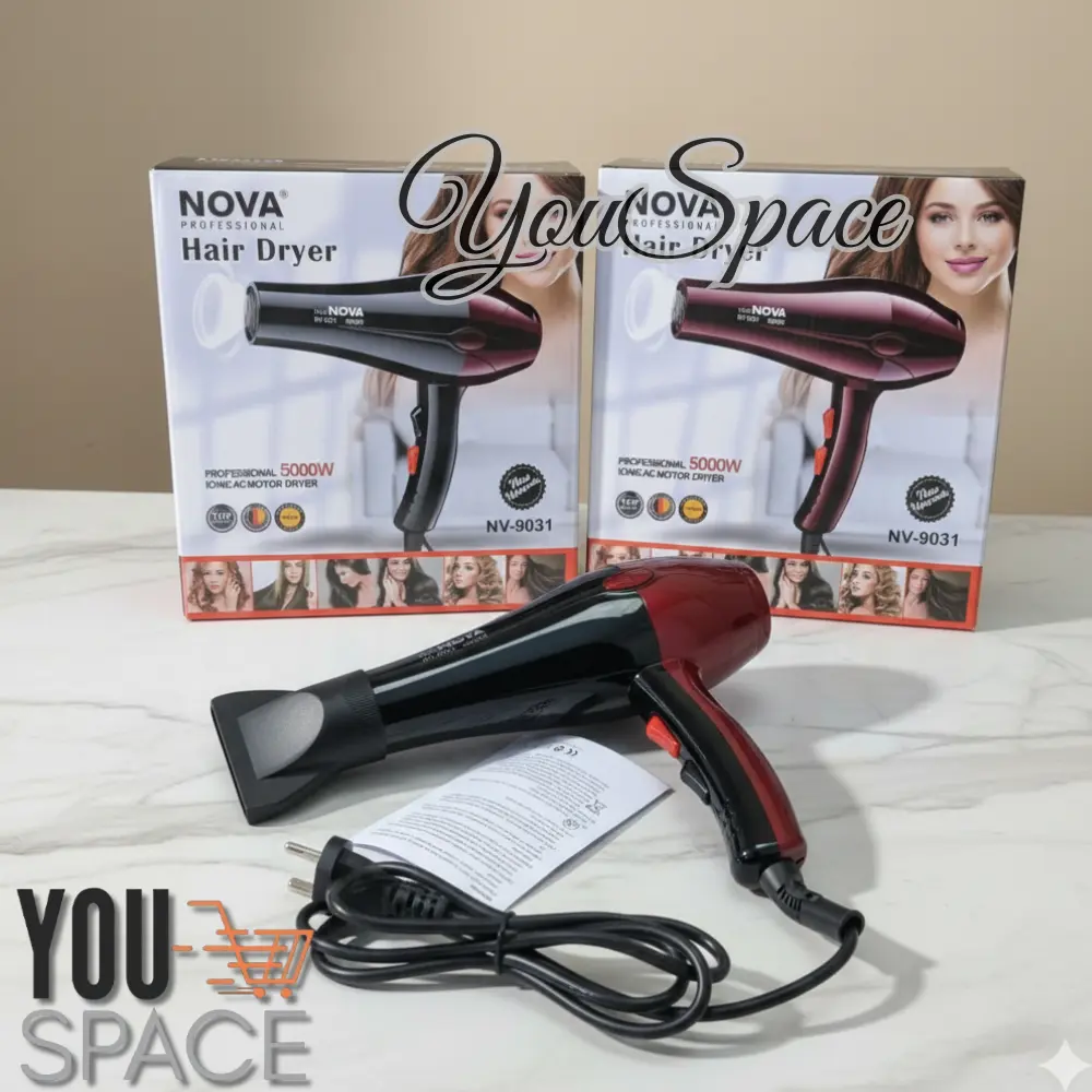 secador de cabello nova 500w secador de cabello nova 500w
