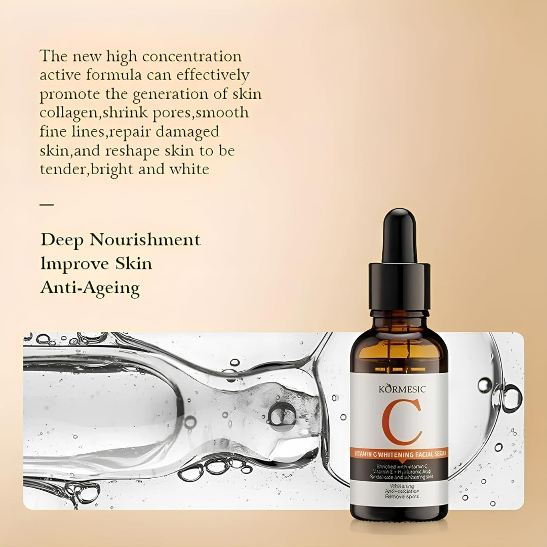 serum facial de vitamina c kormesic aclarante serum facial de vitamina c kormesic aclarante