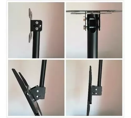 soporte tv techo o pared 26 a 55 pulgadas ajustable color negro soporte tv techo o pared 26 a 55 pulgadas ajustable color negro