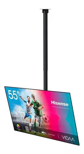 soporte tv techo o pared 26 a 55 pulgadas ajustable color negro soporte tv techo o pared 26 a 55 pulgadas ajustable color negro