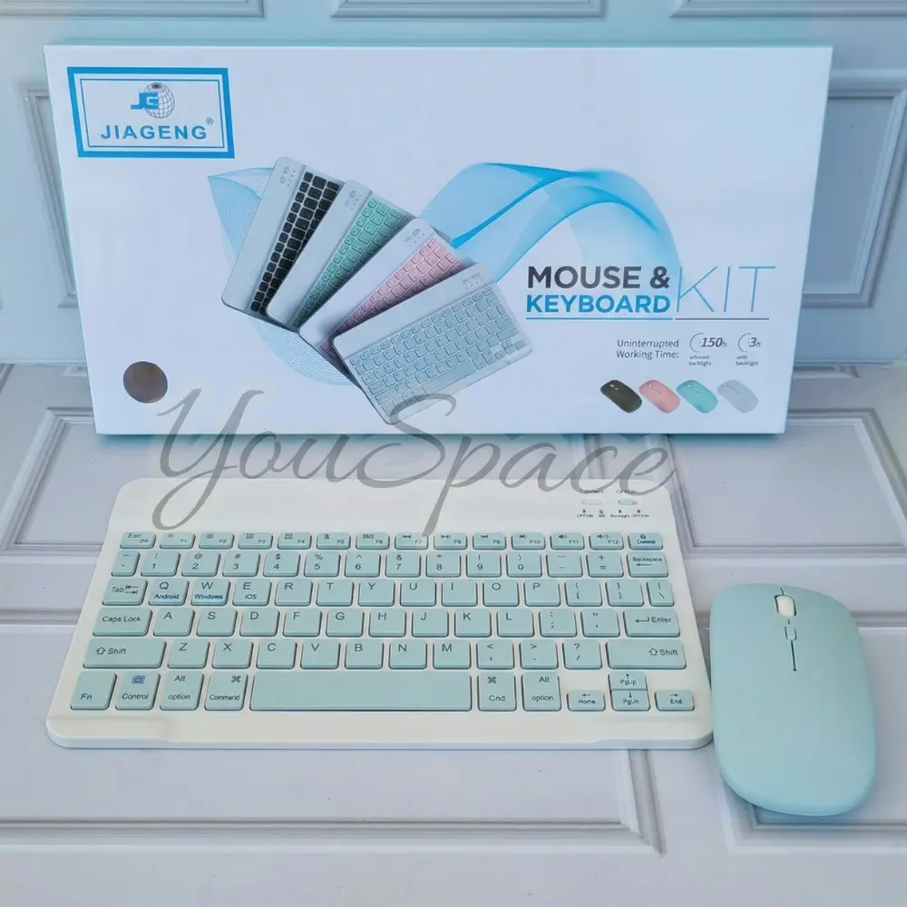 teclado inalambrico con bluetooth + mousse teclado inalambrico con bluetooth + mousse