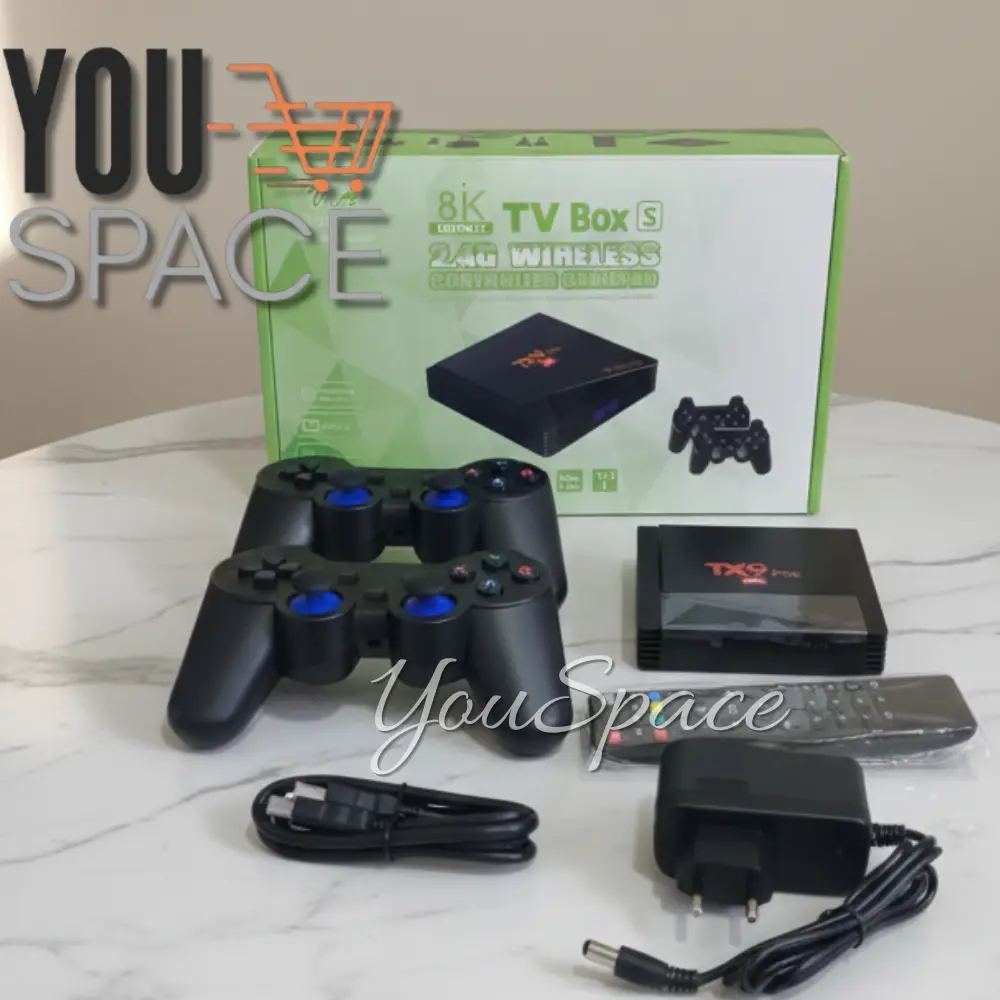 tv box tx9 pro + consola de juegos tv box tx9 pro + consola de juegos