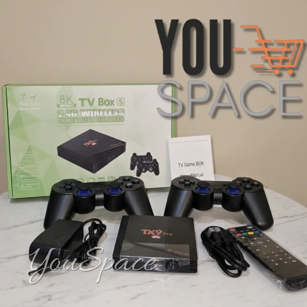 tv box tx9 pro + consola de juegos tv box tx9 pro + consola de juegos